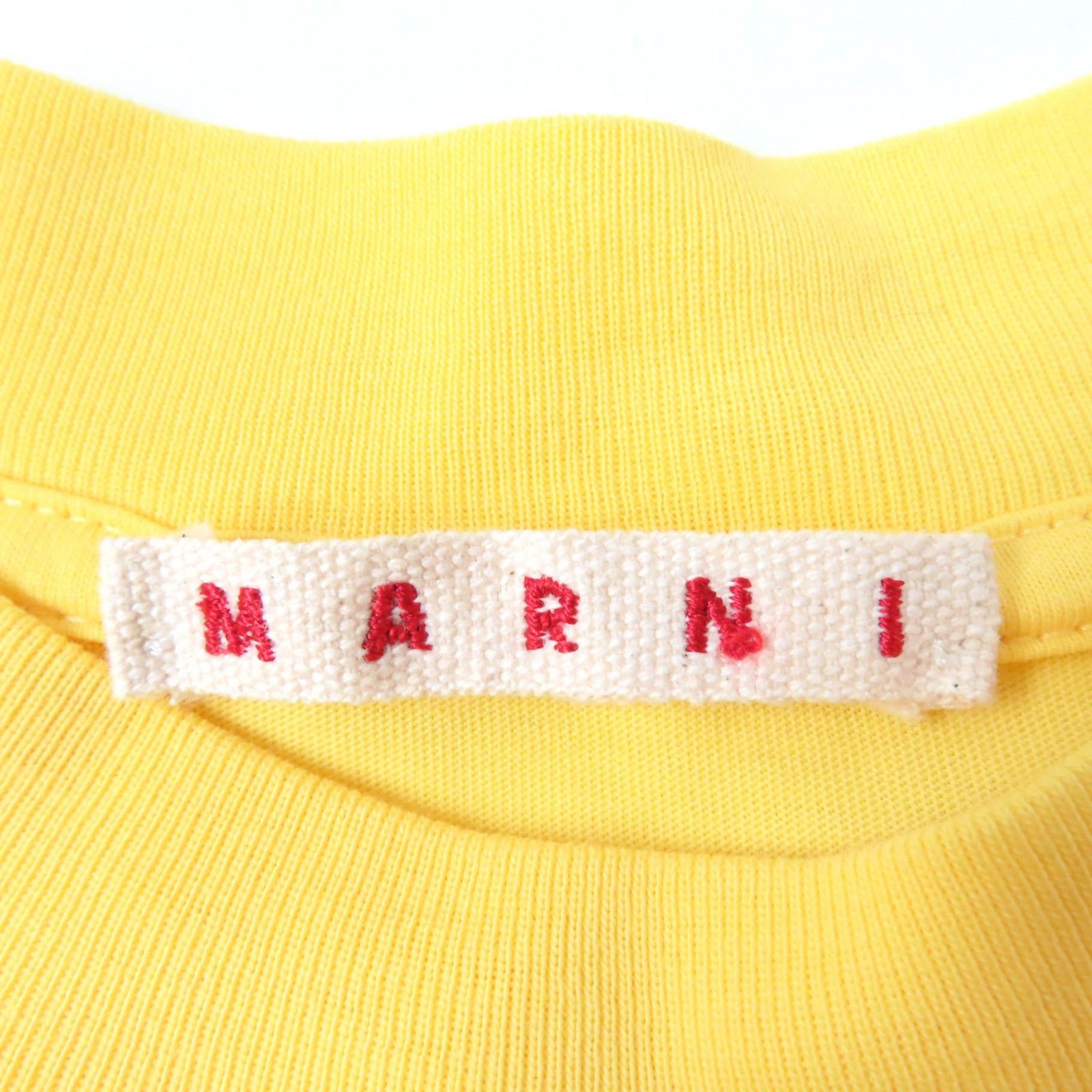 Marni Marni Marni THJE0263P1 Cotton T-shirt Cotton T-Shirts THJE0263P1 DUTY FREE for USA Size ONE SIZE - 6 Thumbnail