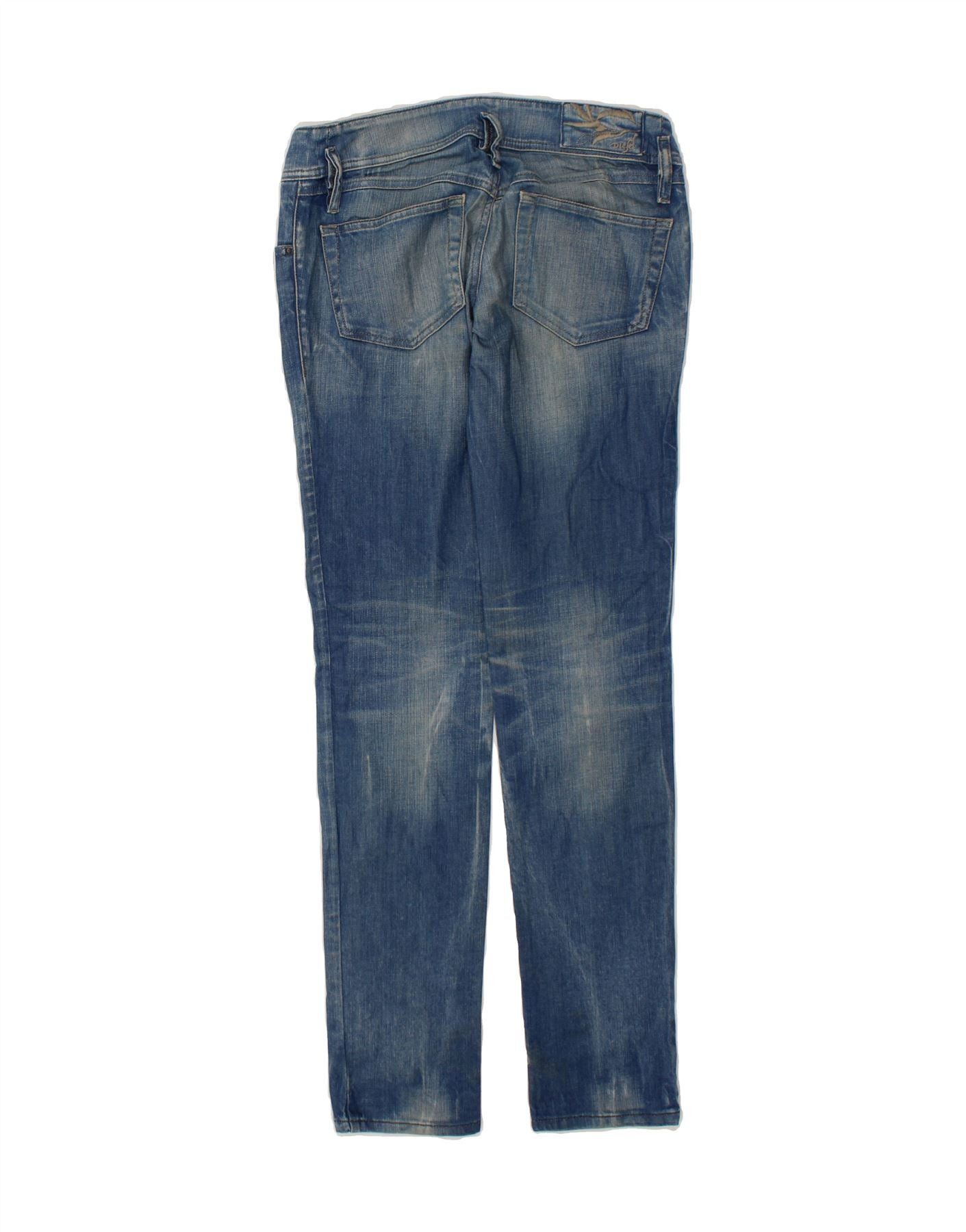 Diesel Womens Matic Slim Jeans W27 L32 Blue Cotton Size 42" / US 20 - 2 Thumbnail
