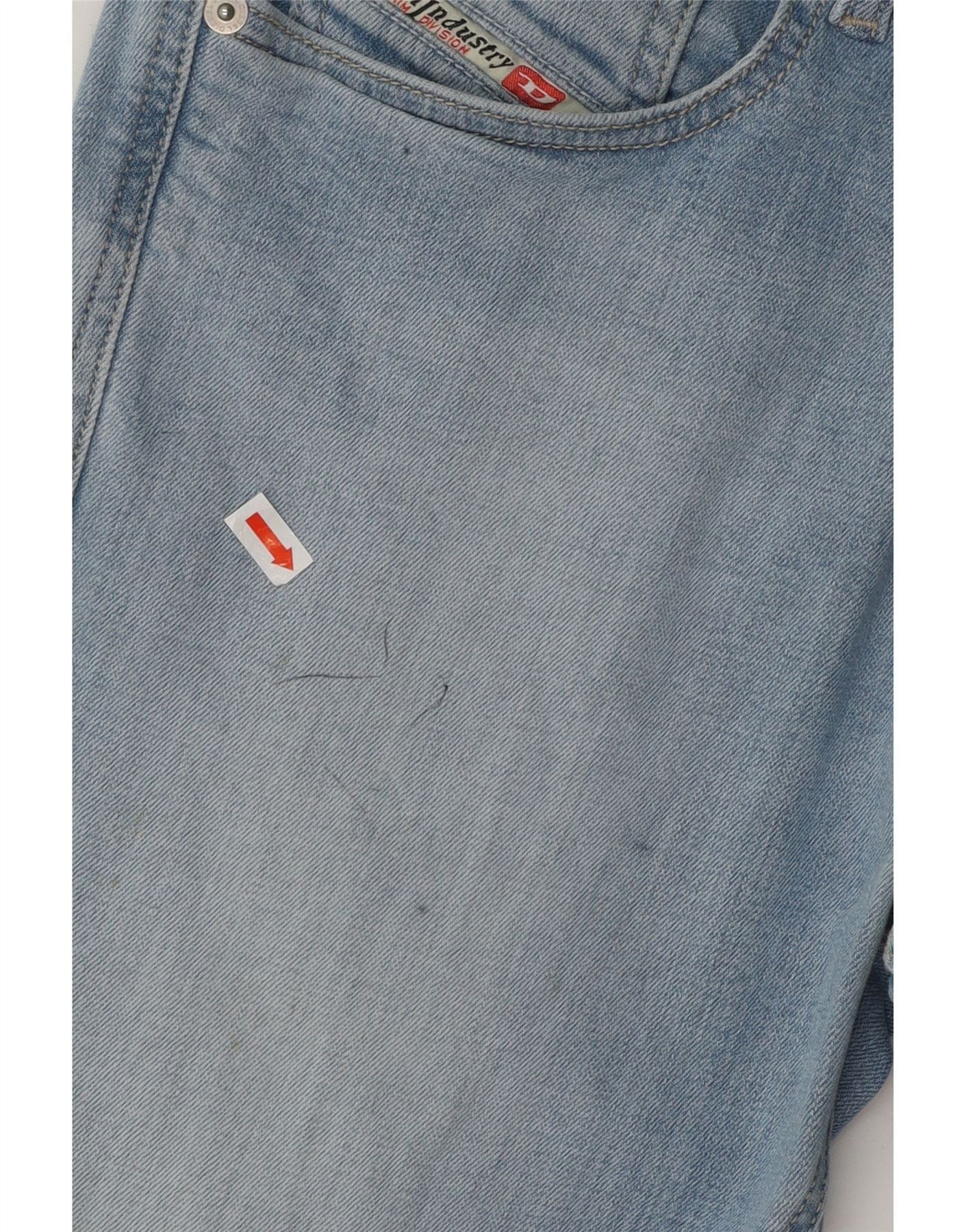 Diesel Womens Sleenker-x Skinny Jeans W30 L30 Blue Cotton Size 42" / US 20 - 4 Thumbnail