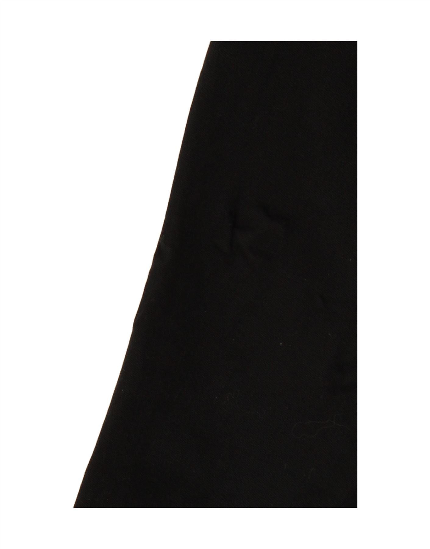 Ralph Lauren Womens Adelle Casual Trousers US 10 Large W34 L25 Black Size 28" / US 6 / IT 42 - 5 Thumbnail
