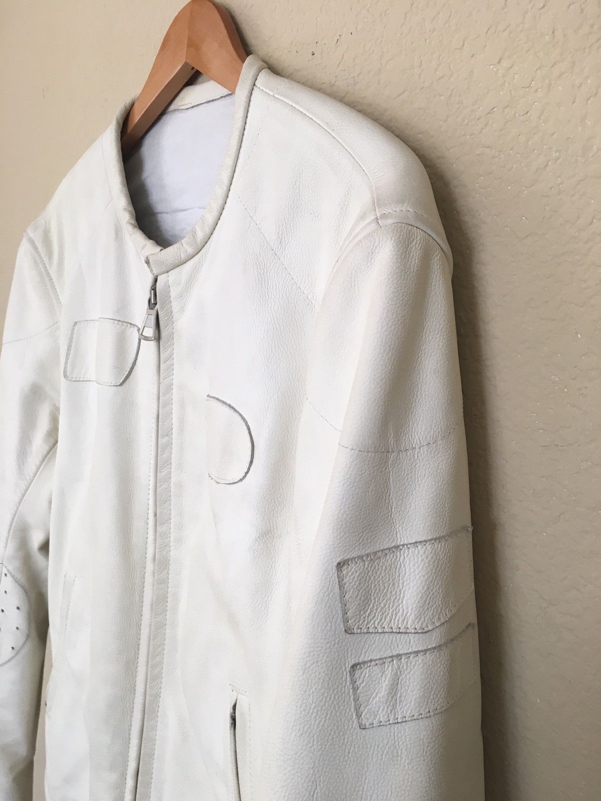 Maison Margiela SS 2002 Archive Margiela “White” Patched Leather 