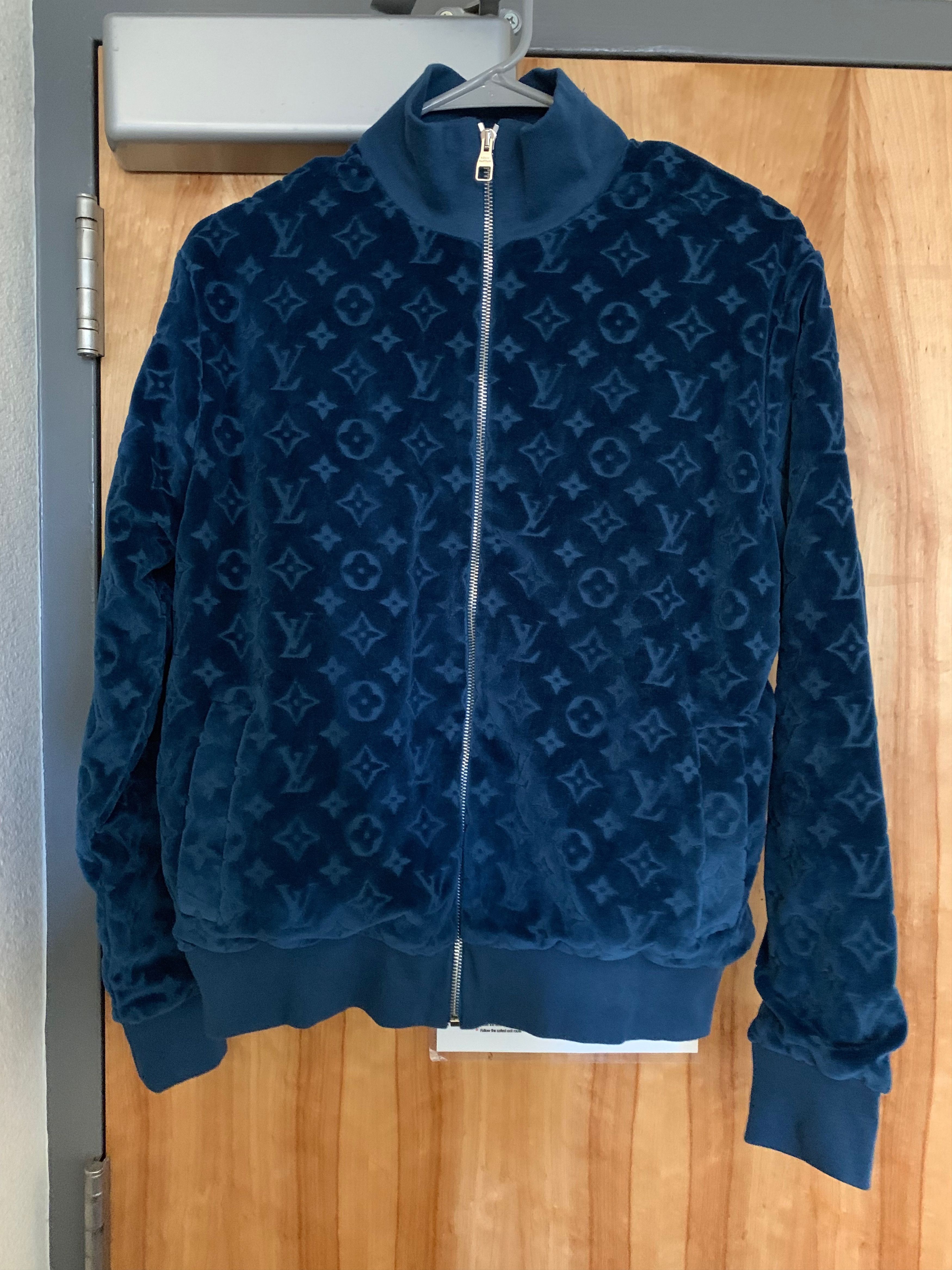 vuitton cotton velour