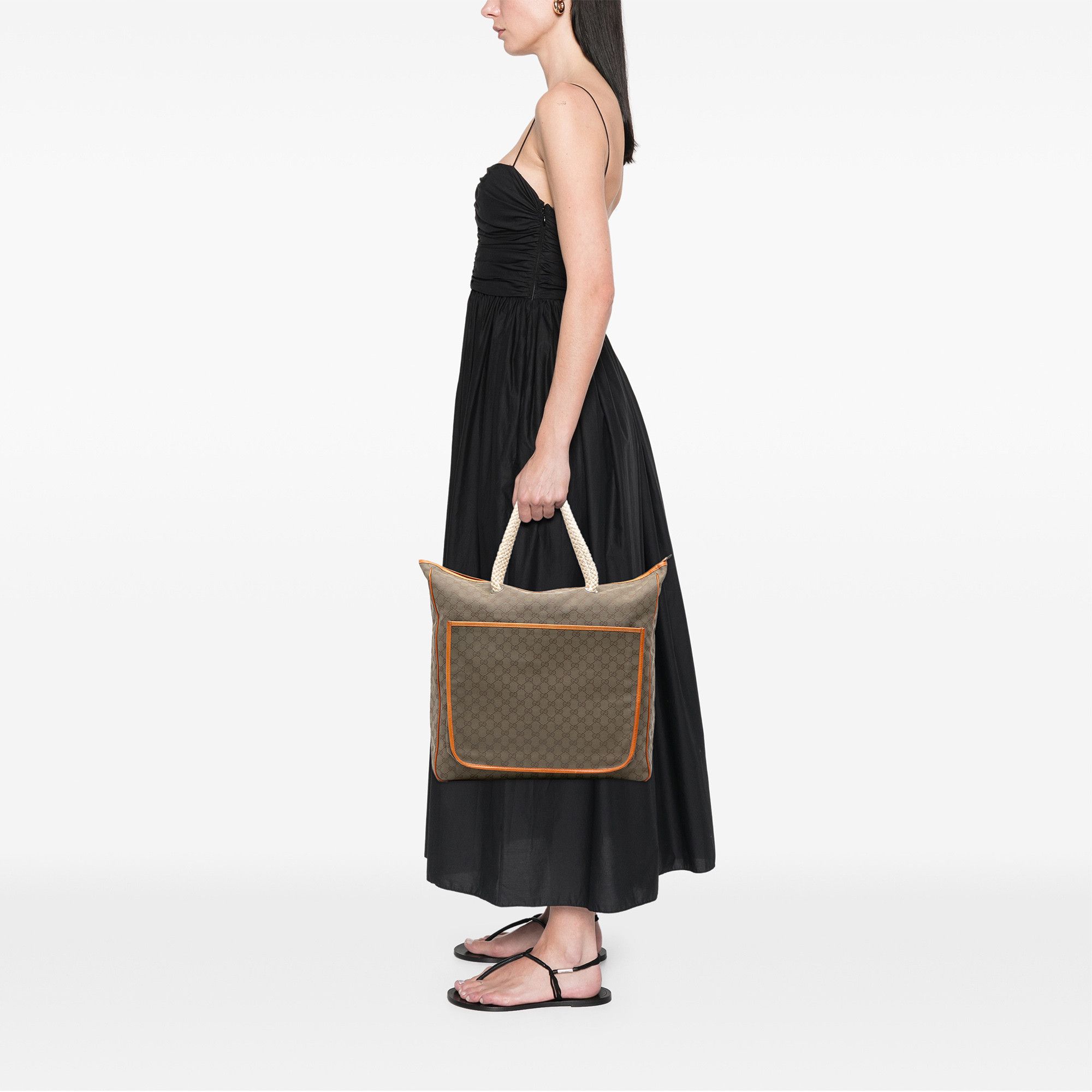 Gucci Gucci GG Canvas Rope Tote Size ONE SIZE - 10 Thumbnail