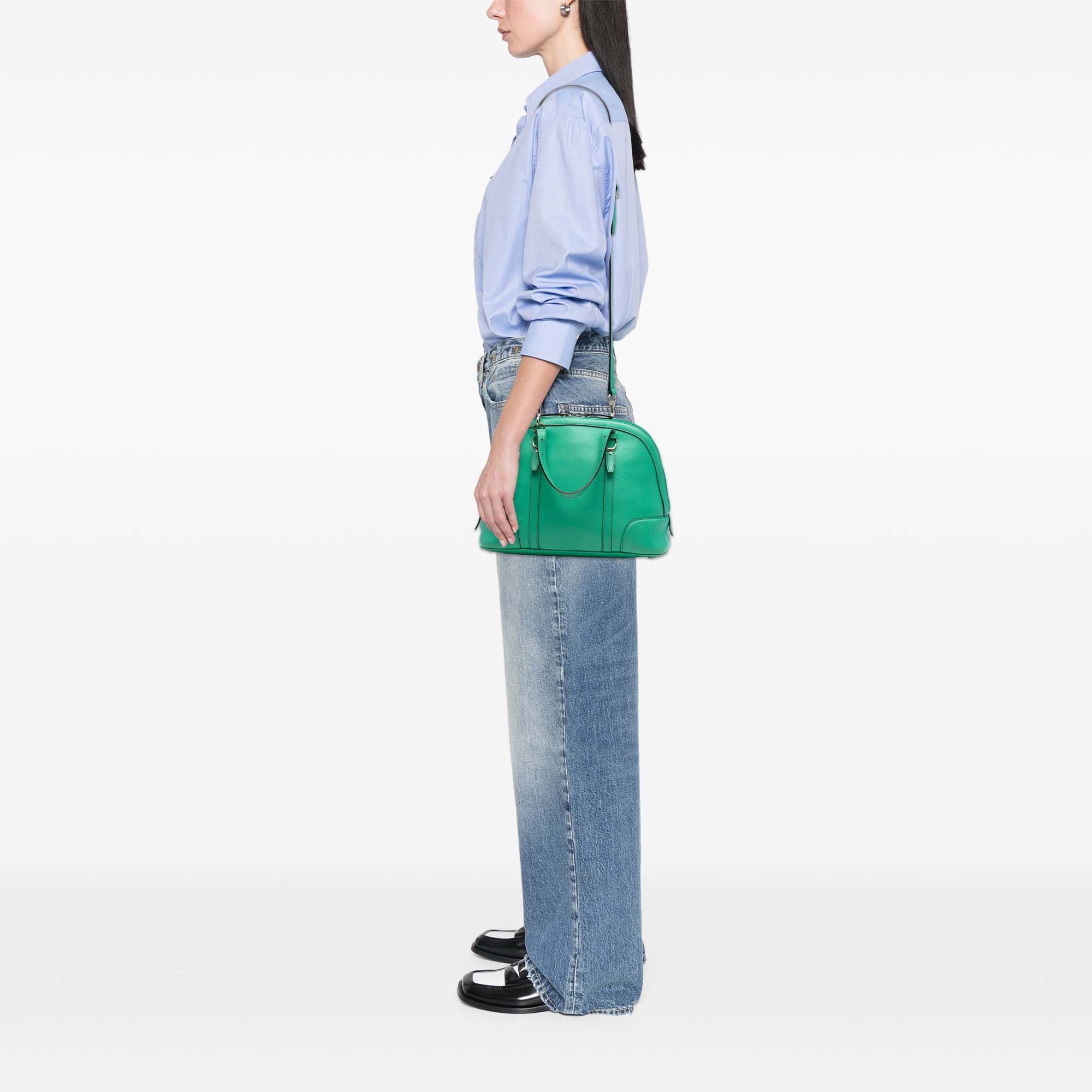 Gucci Gucci Small Leather Nice Dome Satchel Size ONE SIZE - 7 Thumbnail