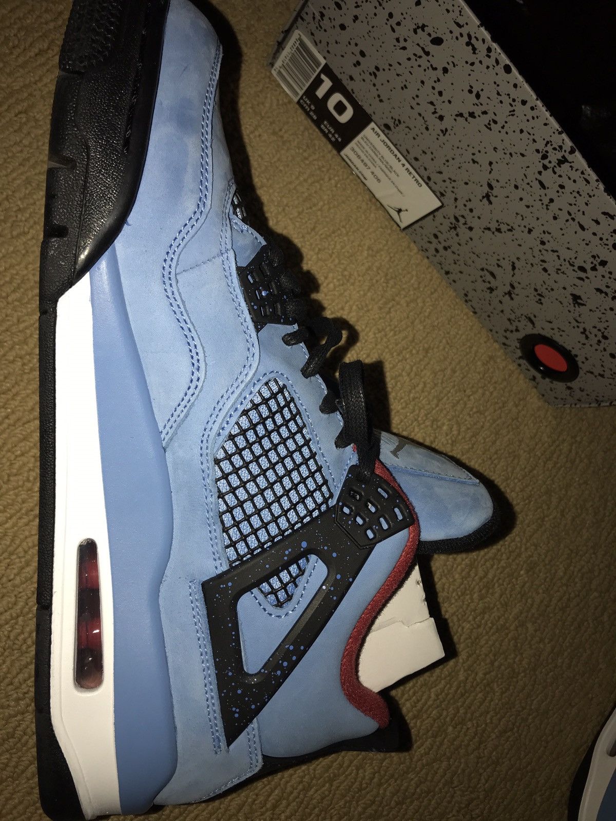travis scott x air jordan 4 olive cactus jack