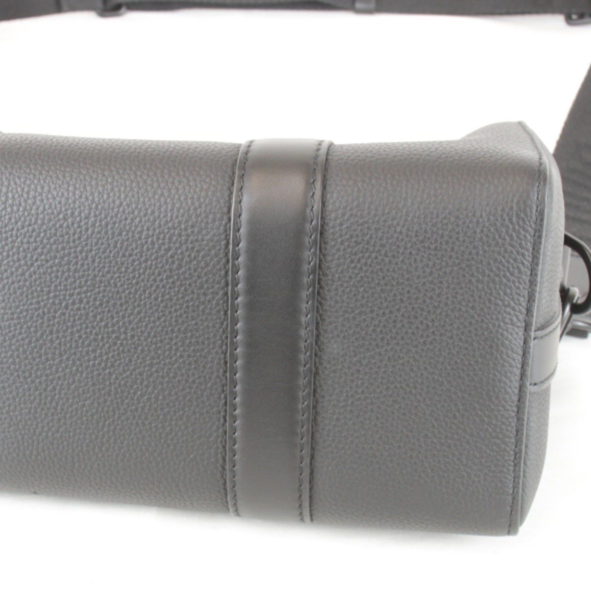 Louis Vuitton LOUIS VUITTON Aerogram City Keepall M59255 Shoulder Bag, Leather, Black, Compact, Women's Size ONE SIZE - 4 Thumbnail