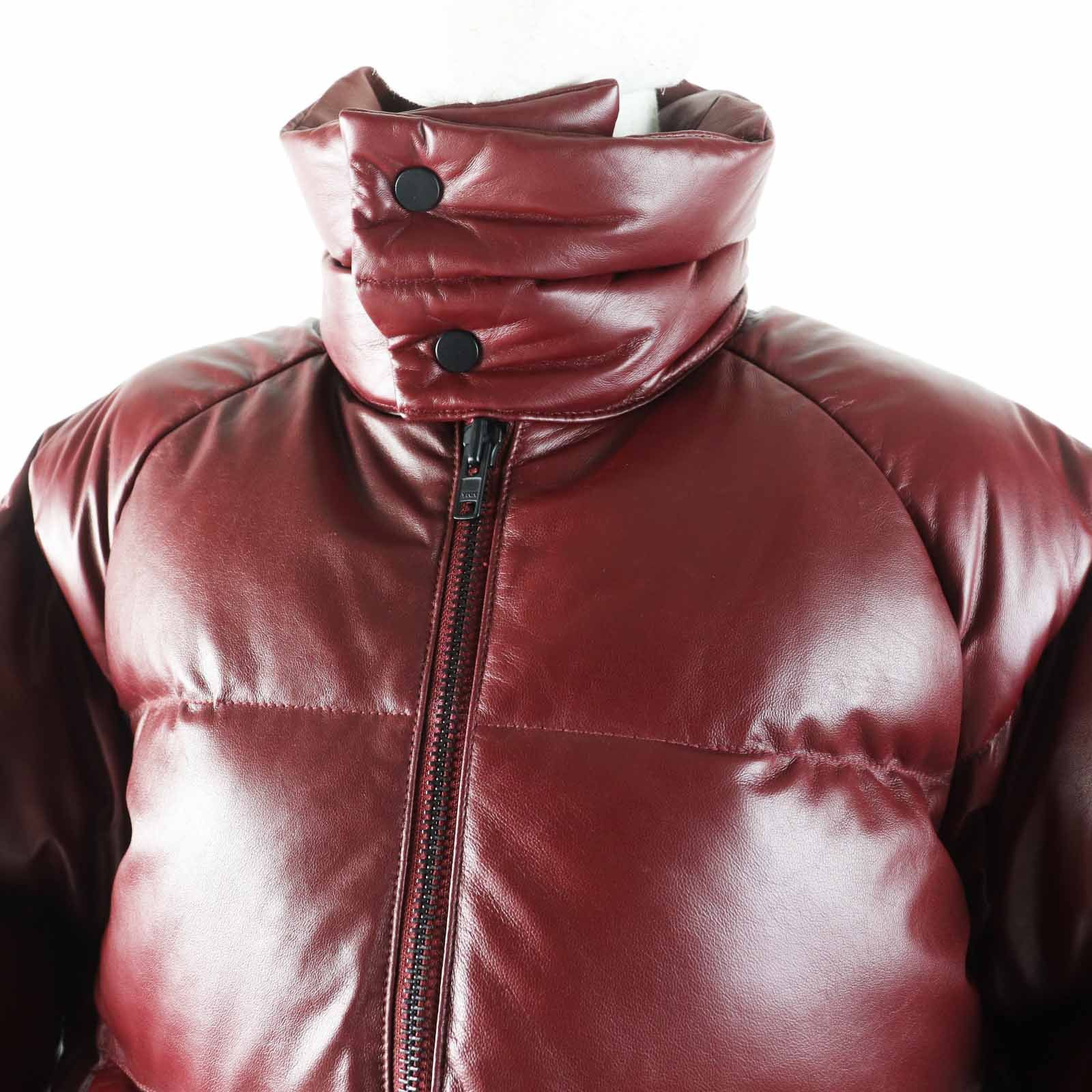 Other Other Takeshi Kosaka by Ys Pink Label Sheep leather Down jacket Leather Outerwear YR-Y42-730 DUTY FREE for USA Size ONE SIZE - 2 Thumbnail