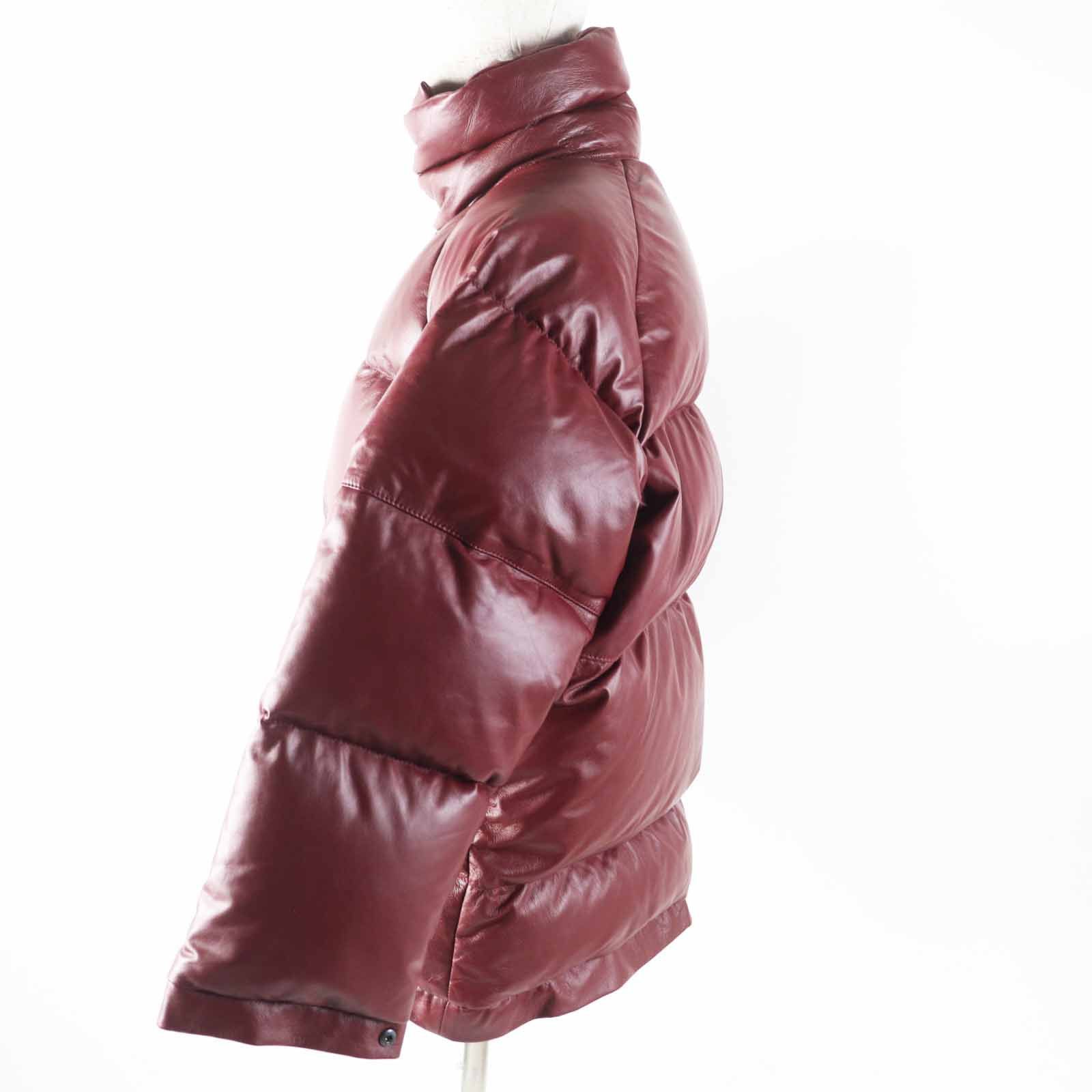 Other Other Takeshi Kosaka by Ys Pink Label Sheep leather Down jacket Leather Outerwear YR-Y42-730 DUTY FREE for USA Size ONE SIZE - 3 Thumbnail