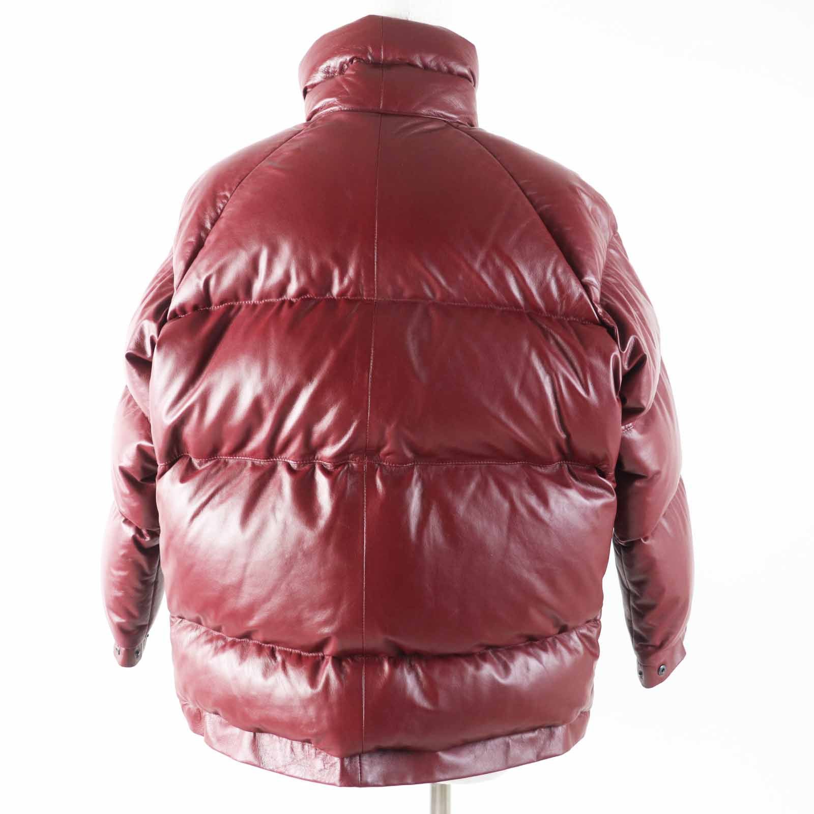 Other Other Takeshi Kosaka by Ys Pink Label Sheep leather Down jacket Leather Outerwear YR-Y42-730 DUTY FREE for USA Size ONE SIZE - 4 Thumbnail