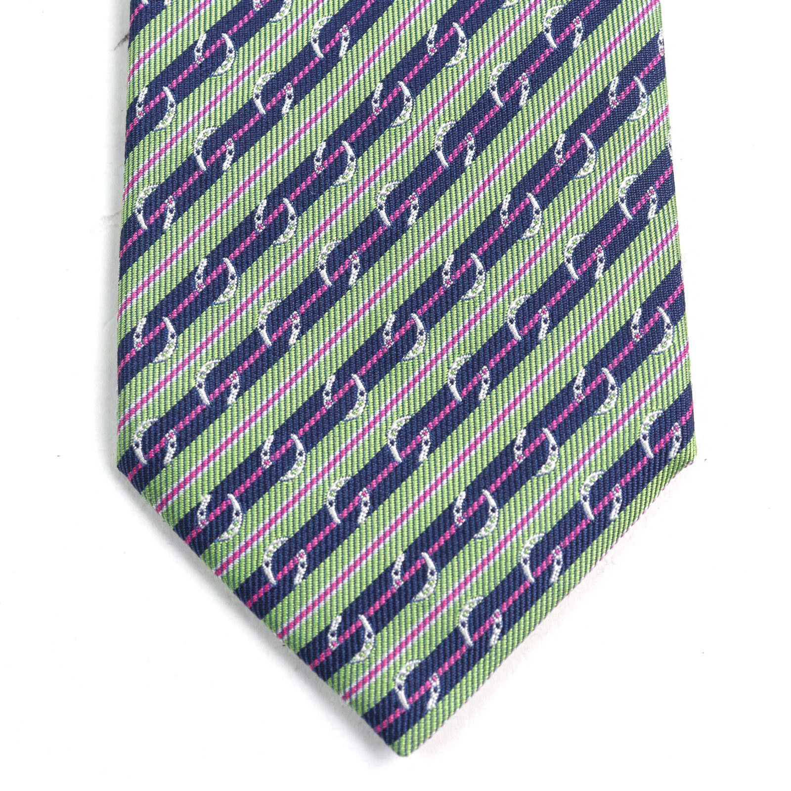 Hermes Hermes Hermes Cravate Soie Lourde Silk Tie Others Necktie DUTY FREE for USA Size ONE SIZE - 5 Thumbnail