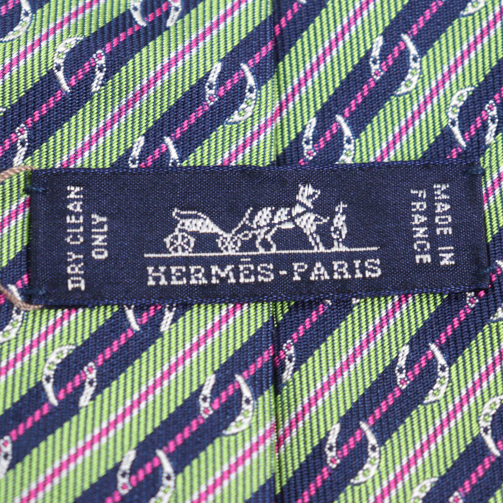 Hermes Hermes Hermes Cravate Soie Lourde Silk Tie Others Necktie DUTY FREE for USA Size ONE SIZE - 9 Thumbnail