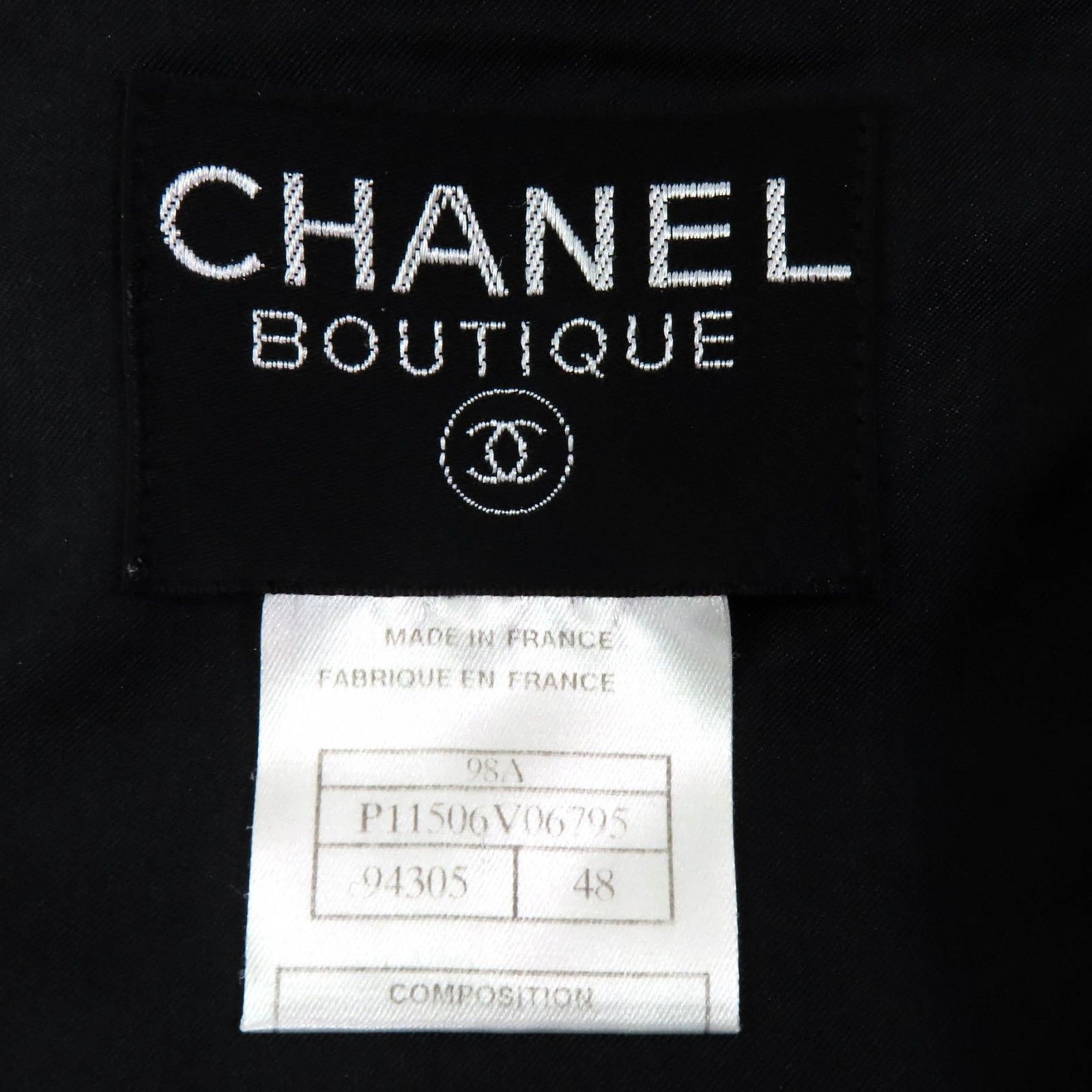 Chanel Chanel Chanel COCO Mark Button Wool Tweed 2way set Others Suits P11506 DUTY FREE for USA Size ONE SIZE - 13 Thumbnail
