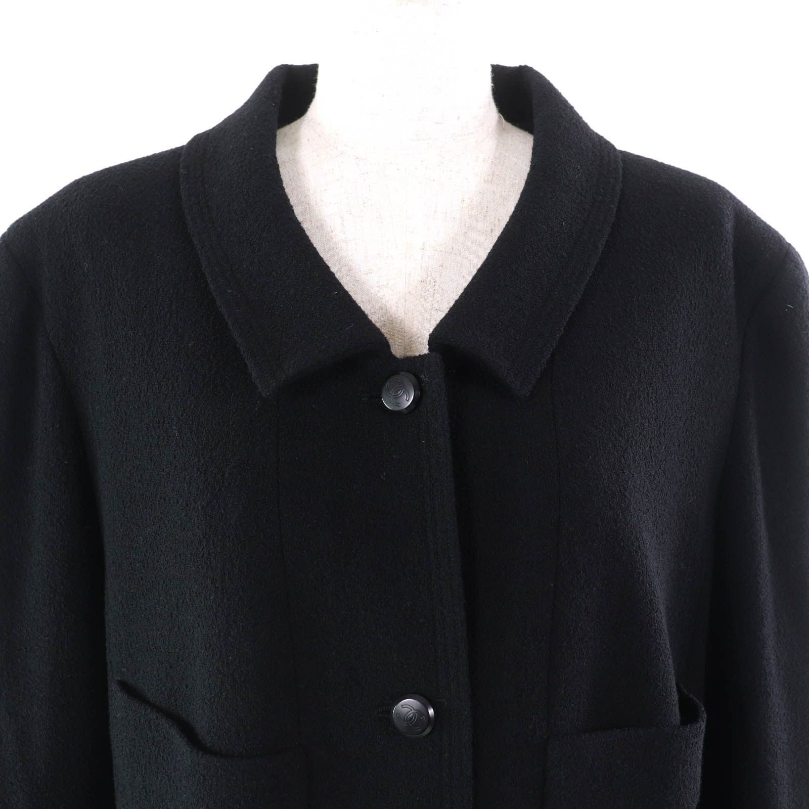 Chanel Chanel Chanel COCO Mark Button Wool Tweed 2way set Others Suits P11506 DUTY FREE for USA Size ONE SIZE - 4 Thumbnail