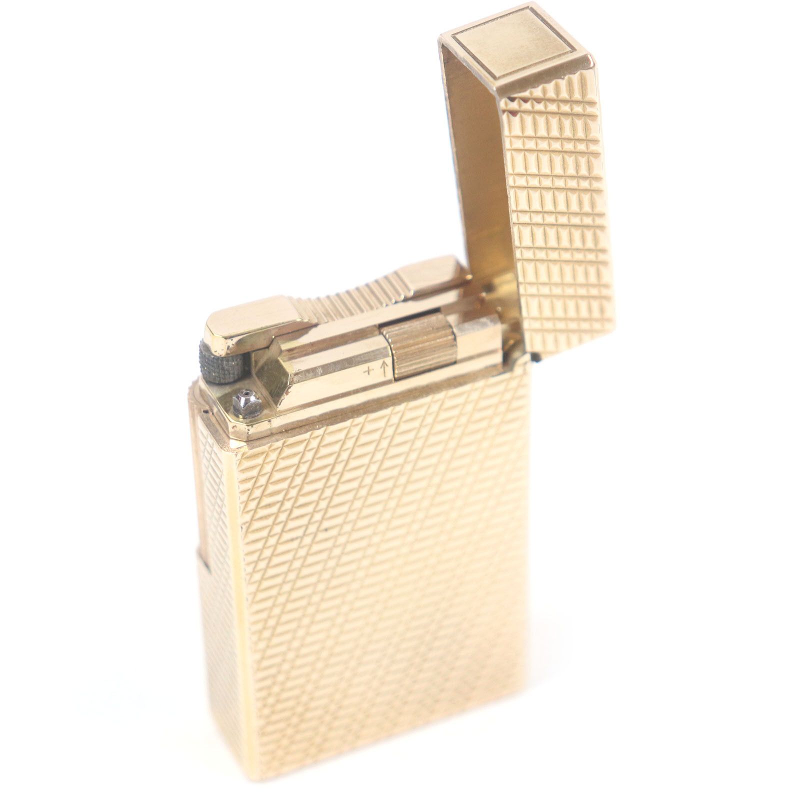 Other Other Dupont Line 1 Check Pattern Square Lighter Metal Lighter DUTY FREE for USA Size ONE SIZE - 4 Thumbnail