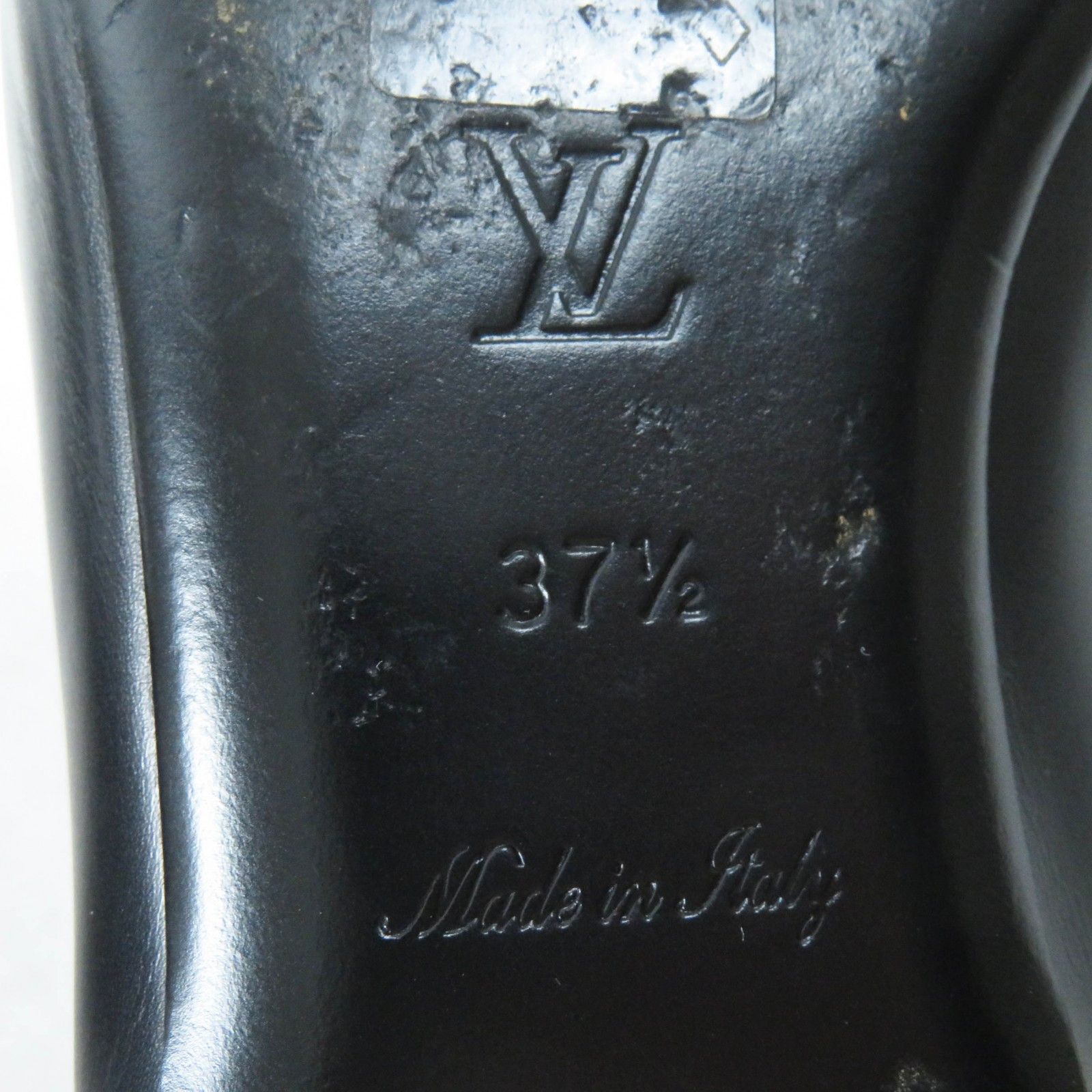 Louis Vuitton Louis Vuitton Louis Vuitton LV Metal Logo Leather Loafers Leather Shoes DUTY FREE for USA Size ONE SIZE - 9 Thumbnail