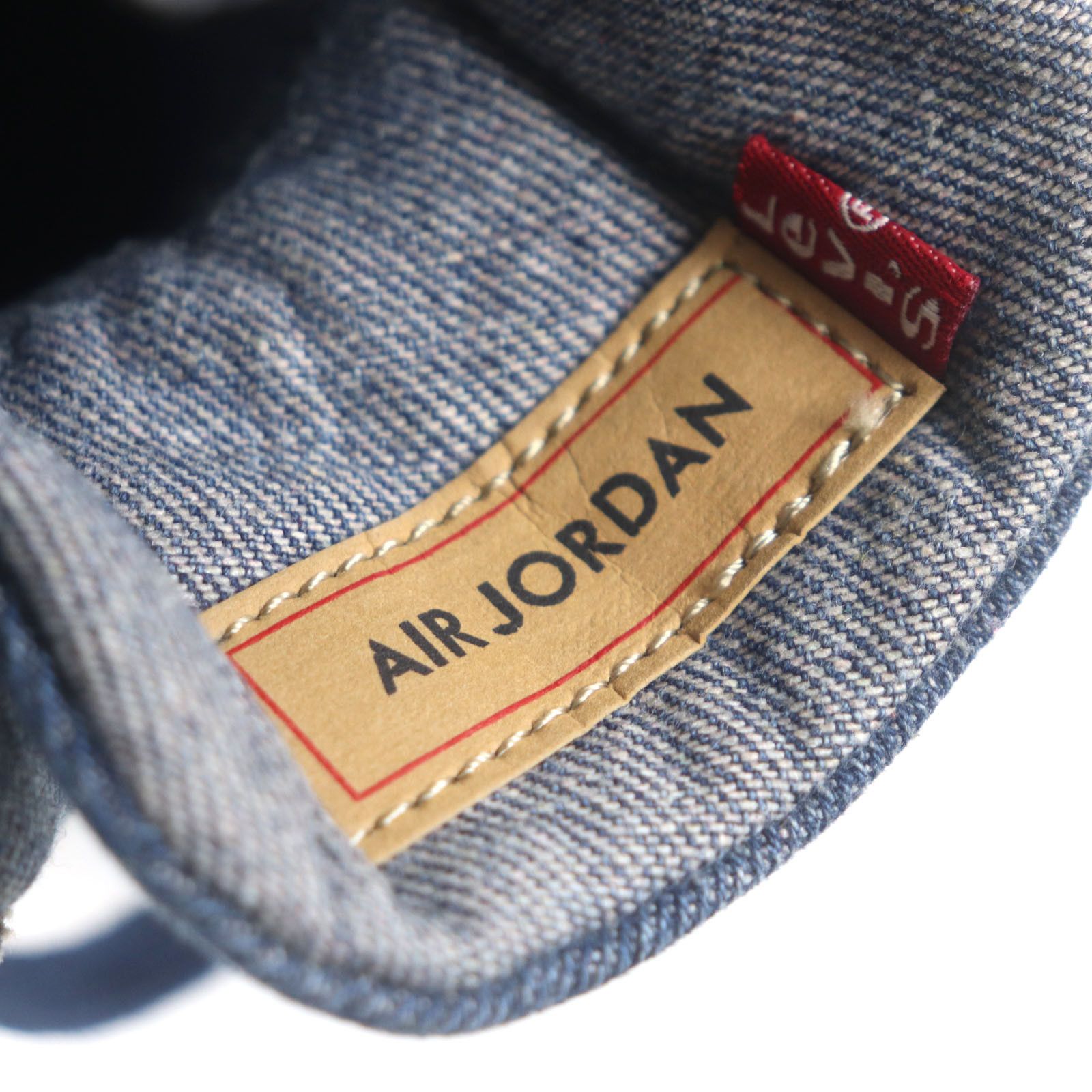Other Other Nike Air Jordan 4 Retro Levis Denim Sneakers Denim Shoes A02571-401 DUTY FREE for USA Size ONE SIZE - 12 Thumbnail