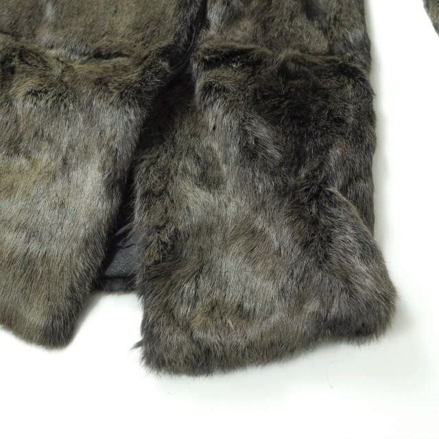 Other Other INES＆MARECHAL Rabbit Fur Coat Natural Material Outerwear DUTY FREE for USA Size ONE SIZE - 6 Thumbnail