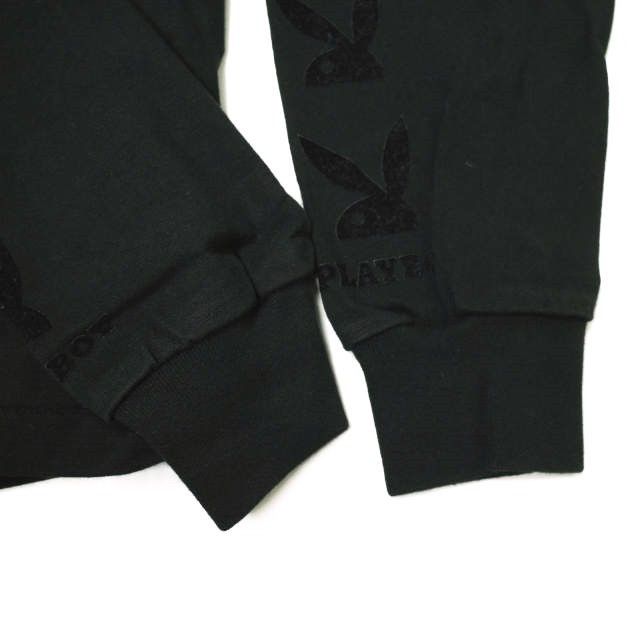 Other UNUSED × PLAYBOY FLOCKY PRINT Cotton T-shirt (Limited) Cotton T-Shirts US2381 DUTY FREE for USA