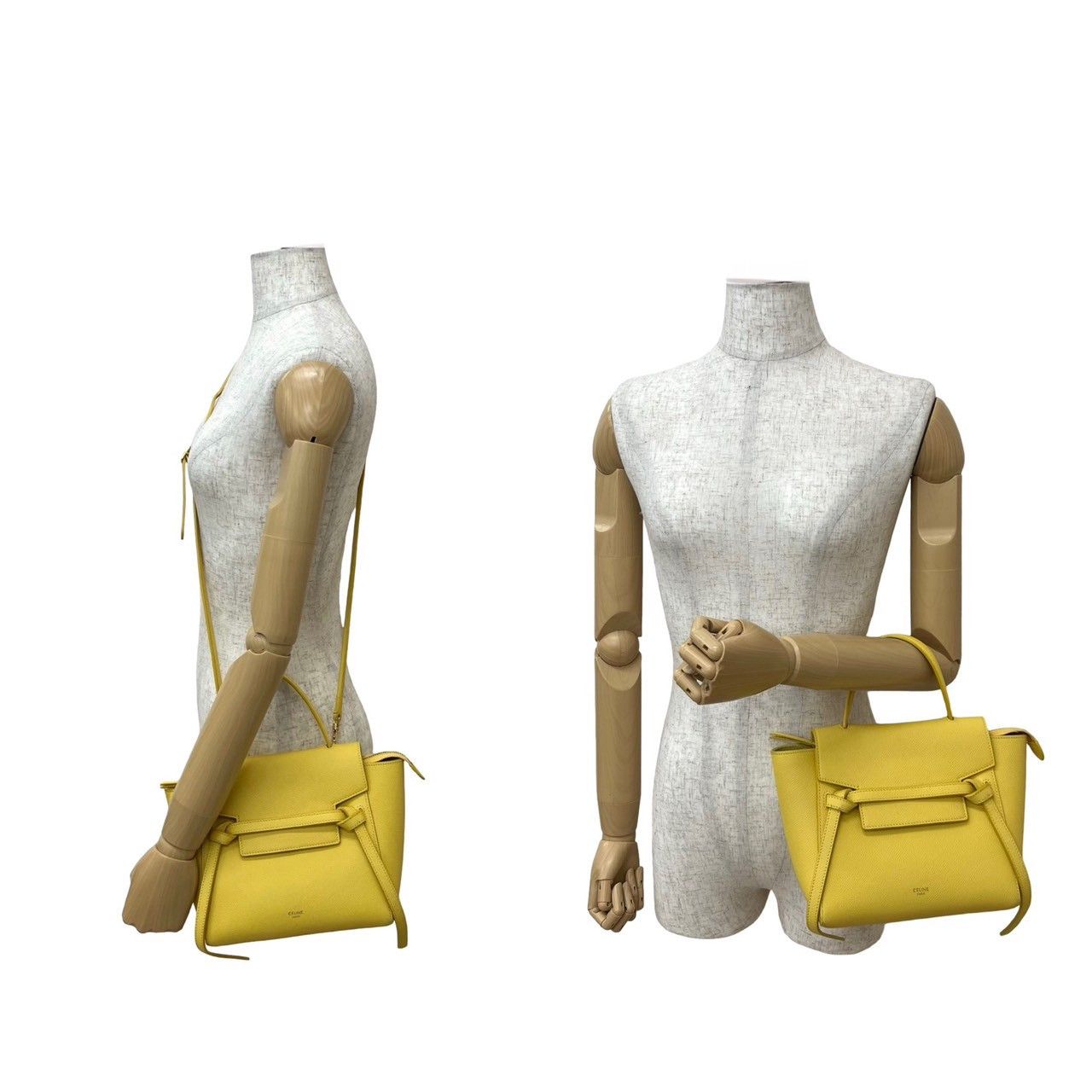 Celine Celine Celine Belt Bag Leather 2way Handbag Leather Shoulder Bag DUTY FREE for USA Size ONE SIZE - 3 Thumbnail
