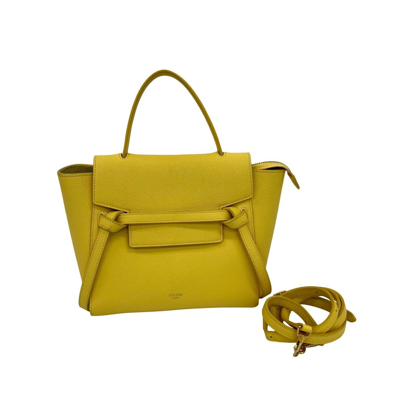 Celine Celine Celine Belt Bag Leather 2way Handbag Leather Shoulder Bag DUTY FREE for USA Size ONE SIZE - 2 Thumbnail