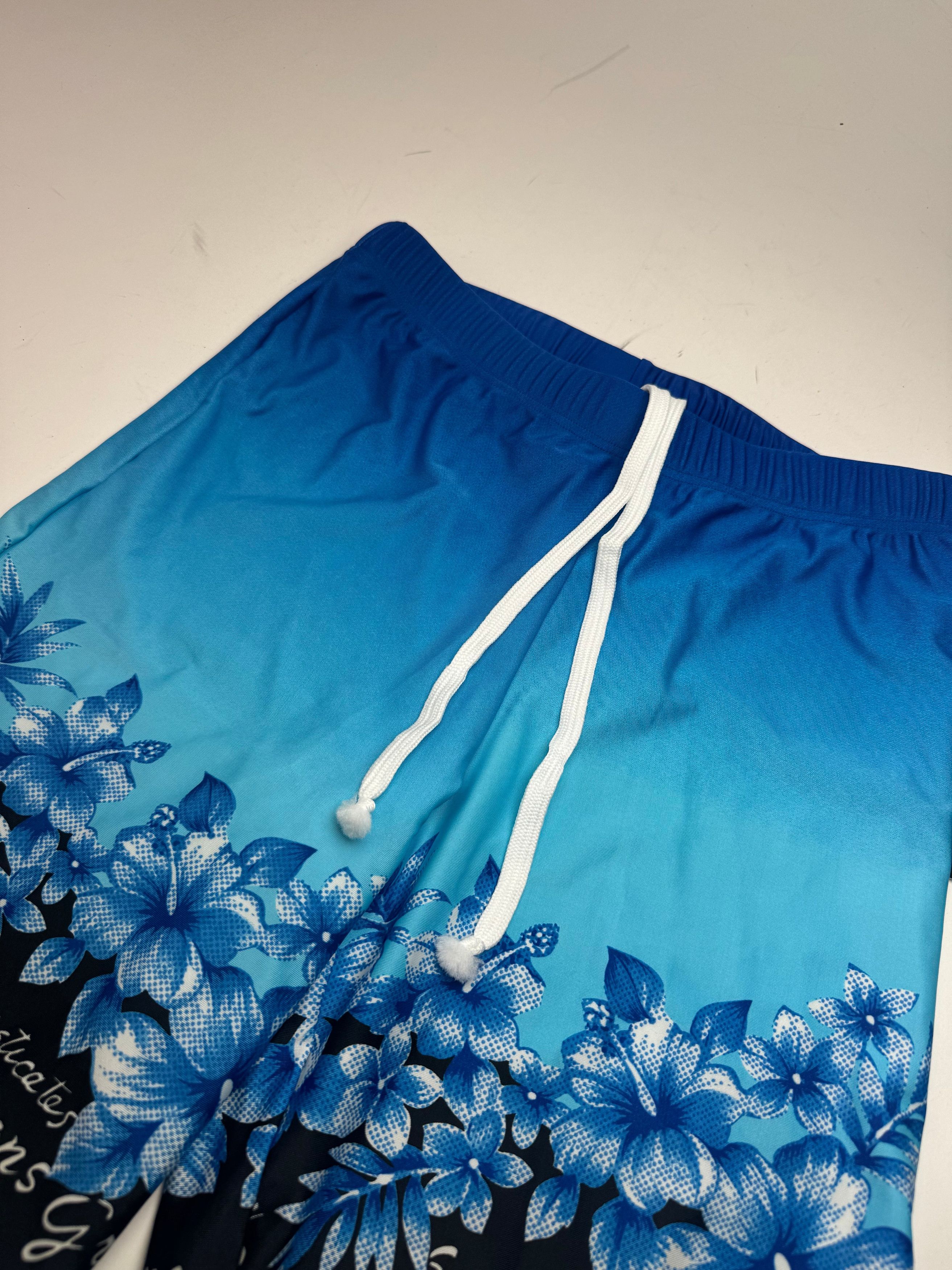 Kansai Yamamoto Vintage Swim Shorts Blue black L Size US 34 / EU 50 - 3 Thumbnail