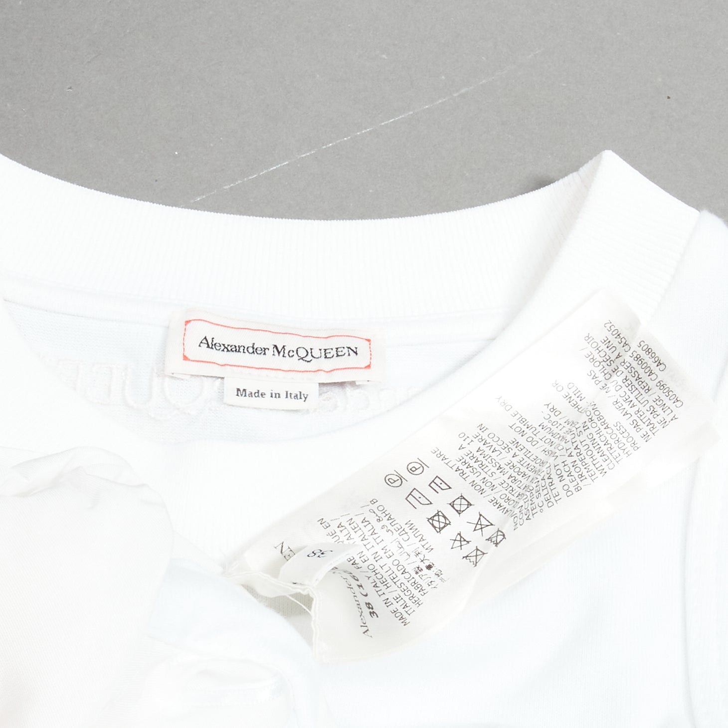 Alexander McQueen ALEXANDER MCQUEEN 2022 white cut out shoulder flared short dress IT38 XS Size XS / US 0-2 / IT 36-38 - 8 Thumbnail