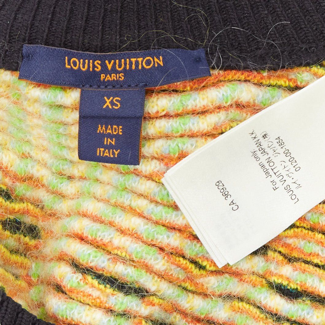Louis Vuitton LOUIS VUITTON David Sims 2022 Runway floral jacquard portrait sweater XS Size S / US 4 / IT 40 - 8 Thumbnail