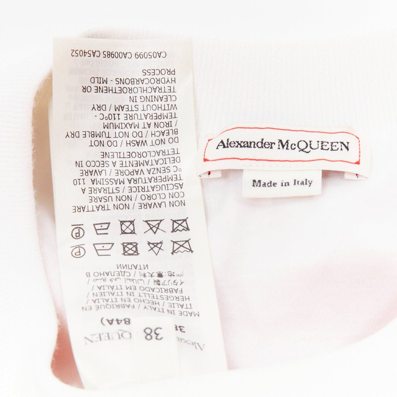 Alexander McQueen ALEXANDER MCQUEEN apricot taffeta Tromp Loeil cotton tank flared dress IT38 XS Size XS / US 0-2 / IT 36-38 - 8 Thumbnail