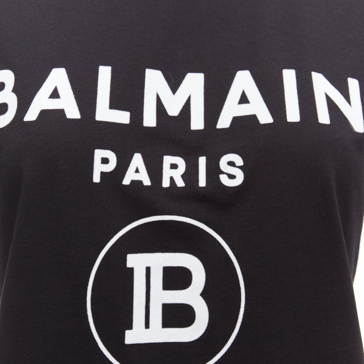 Balmain BALMAIN black white B logo gold military buttons tshirt FR34 XXS Size XS / US 0-2 / IT 36-38 - 7 Thumbnail