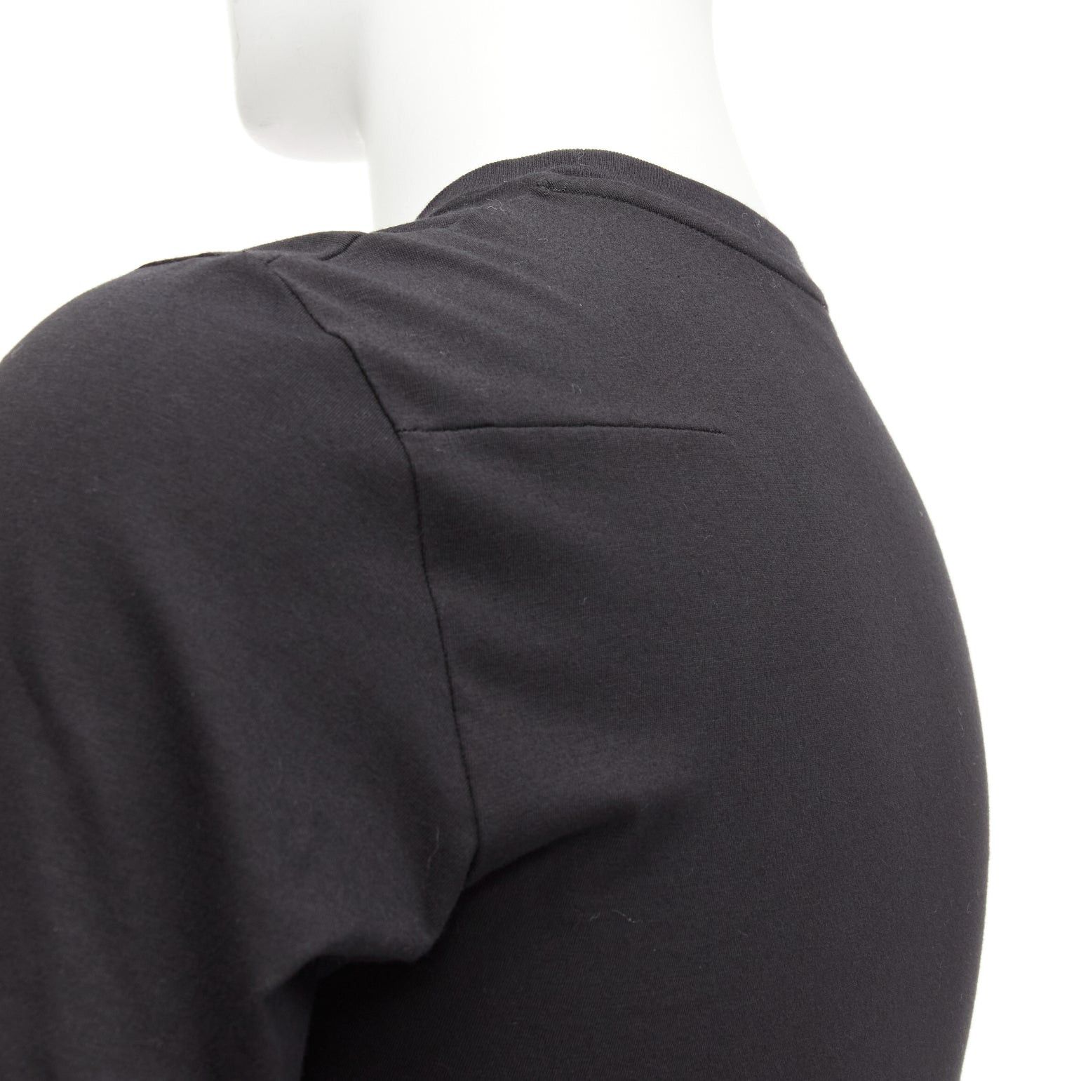 Dior DIOR HOMME black cotton gold bee embroidered fitted tshirt XXS Size US XXS / EU 40 - 7 Thumbnail