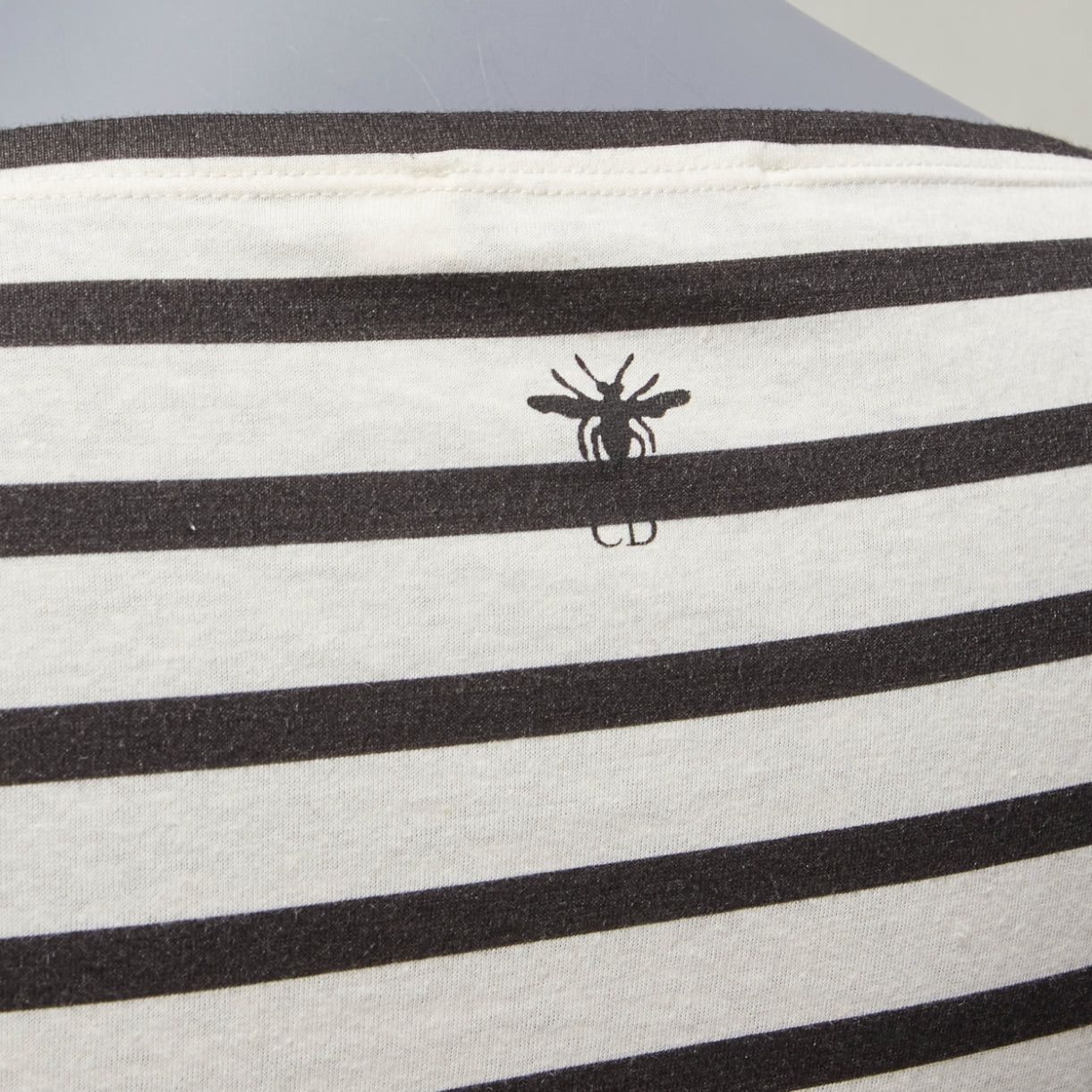 Dior DIOR 2018 Runway No Great Women Artists striped cotton linen striped tshirt XS Size S / US 4 / IT 40 - 2 Thumbnail