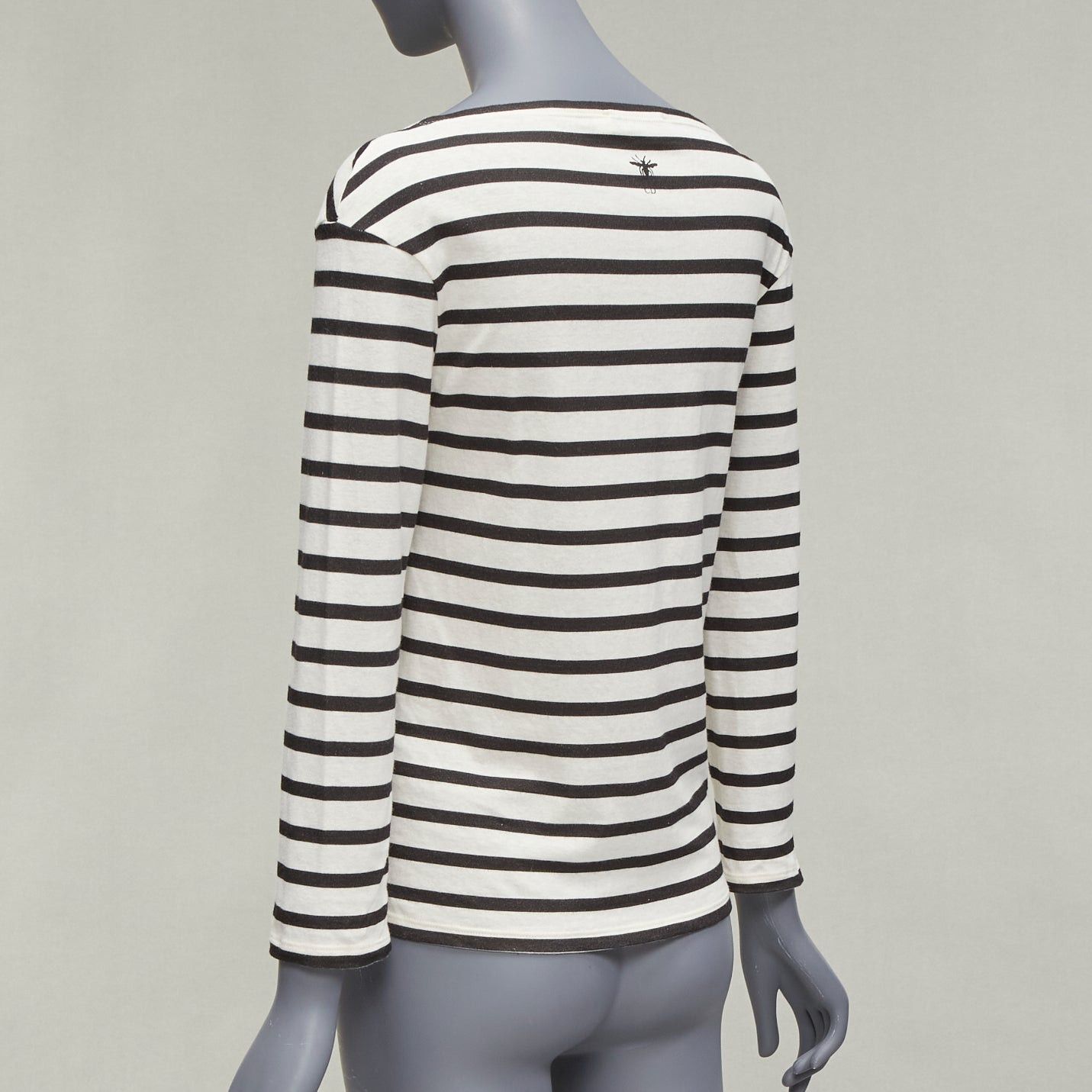 Dior DIOR 2018 Runway No Great Women Artists striped cotton linen striped tshirt XS Size S / US 4 / IT 40 - 6 Thumbnail