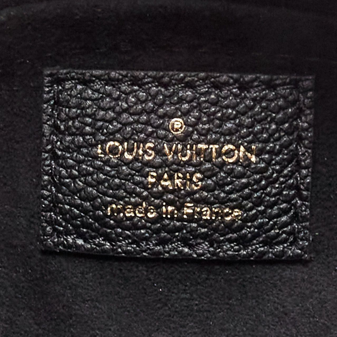 Louis Vuitton LOUIS VUITTON Papillon BB Giant Empreinte black nude small crossbody duffle bag Size ONE SIZE - 9 Thumbnail