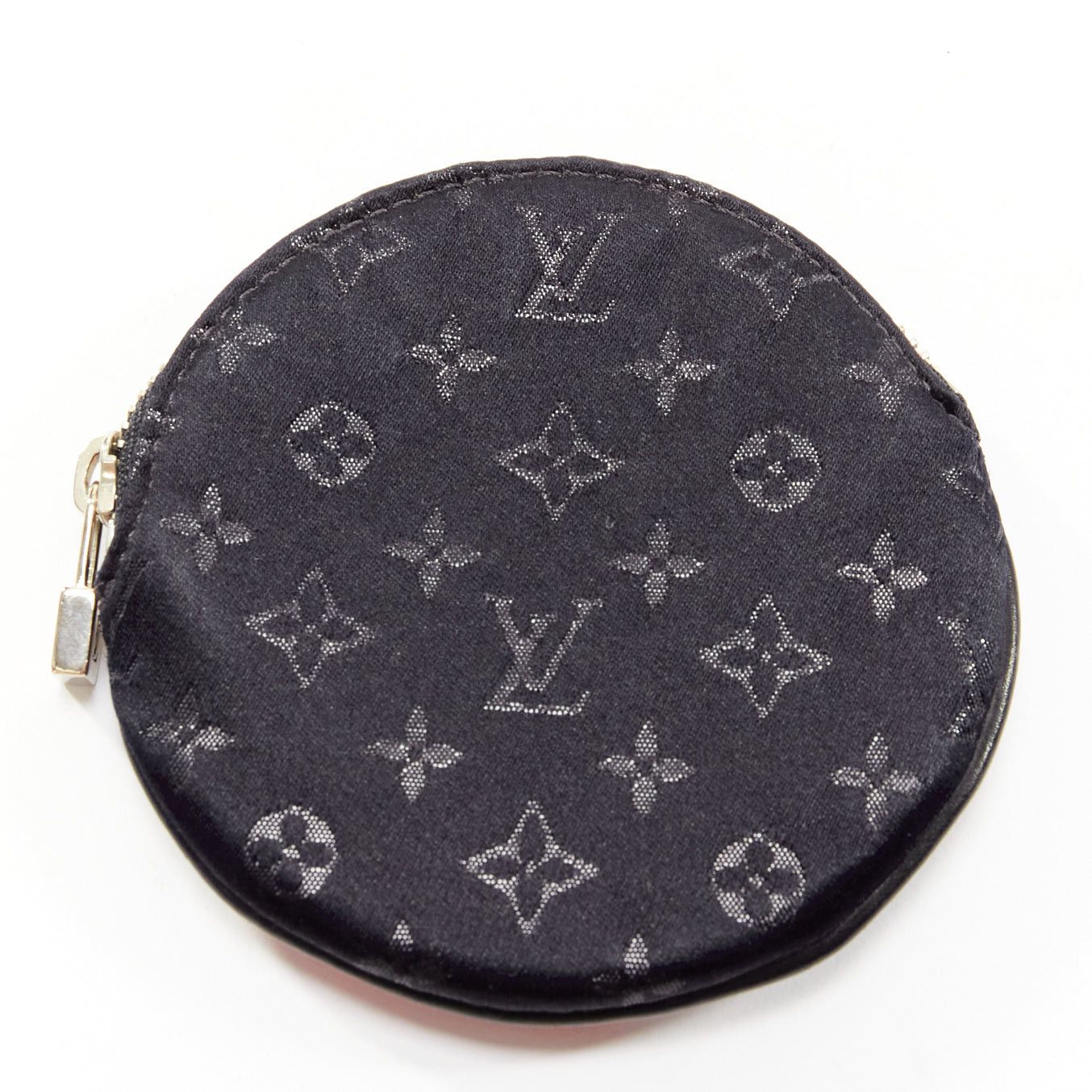 Louis Vuitton LOUIS VUITTON Mini Monogram Conte de Fees Apple black monogram circle coins pouch bag Size ONE SIZE - 2 Thumbnail