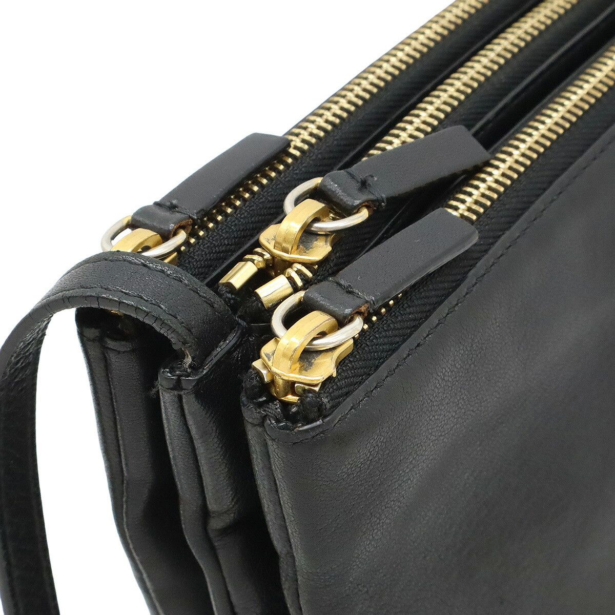 Celine Celine Celine Trio Calfskin 2way Shoulder Bag Leather Shoulder Bag 192033 DUTY FREE for USA Size ONE SIZE - 4 Thumbnail