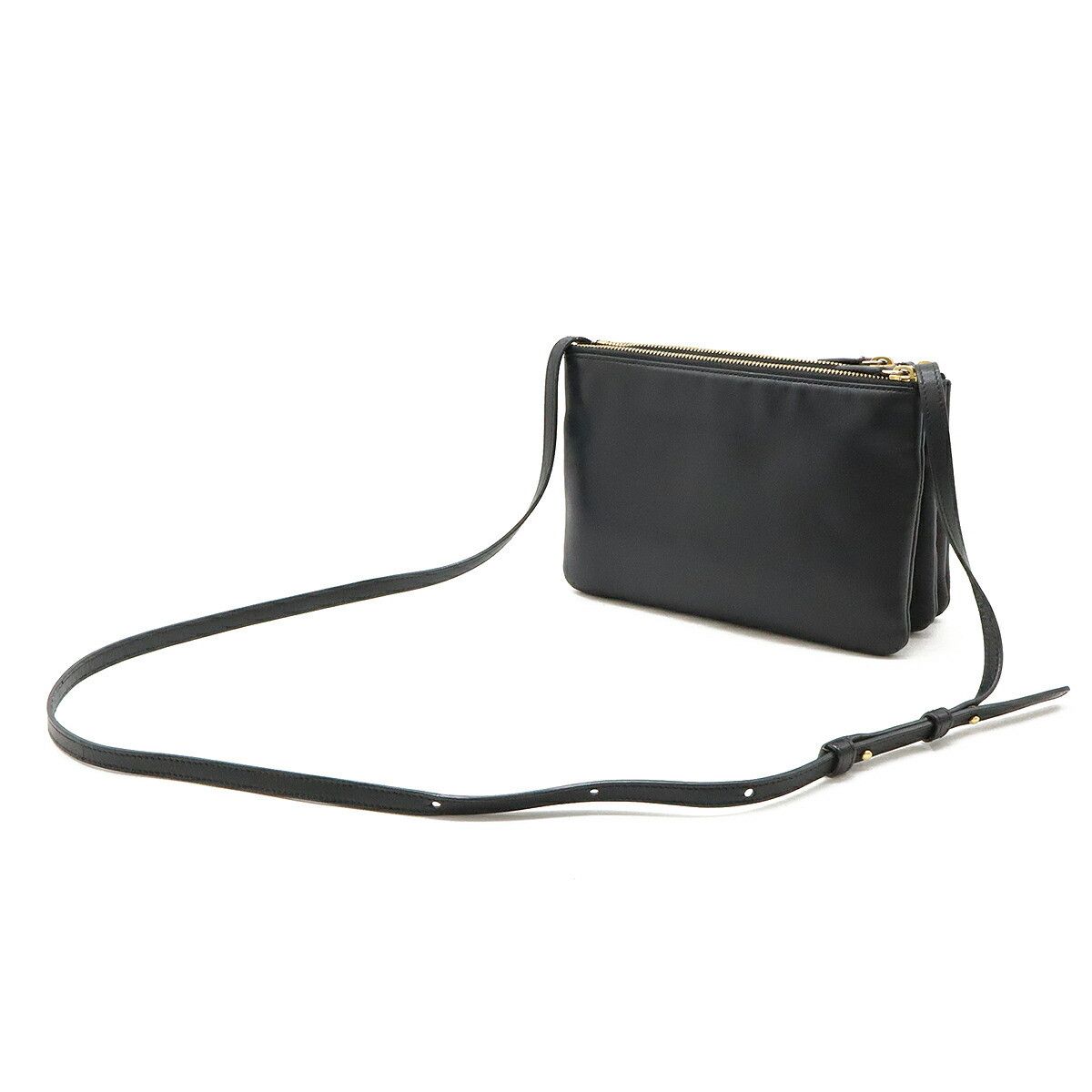 Celine Celine Celine Trio Calfskin 2way Shoulder Bag Leather Shoulder Bag 192033 DUTY FREE for USA Size ONE SIZE - 2 Thumbnail