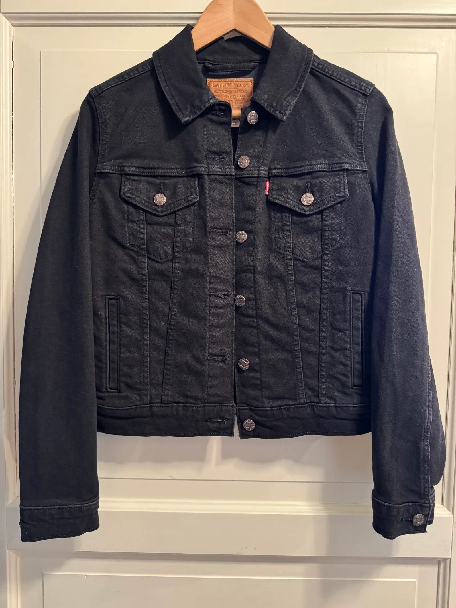 Levi's Levis Original trucker jeansjacka, black Jacket Size S / US 4 / IT 40 - 2 Thumbnail