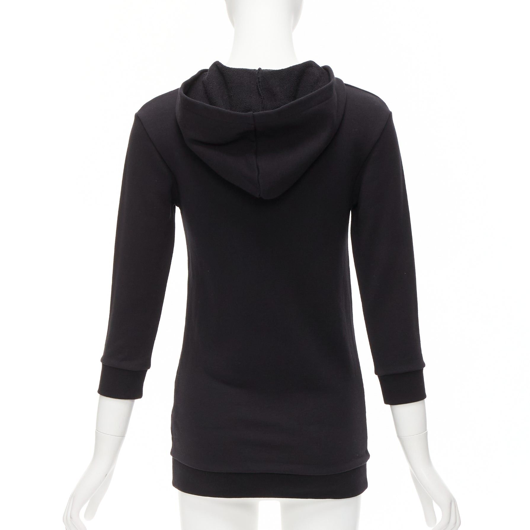 Gucci GUCCI Kids Alessandro Michele vintage box logo black hoodie 8Y XS Size XS / US 0-2 / IT 36-38 - 5 Thumbnail
