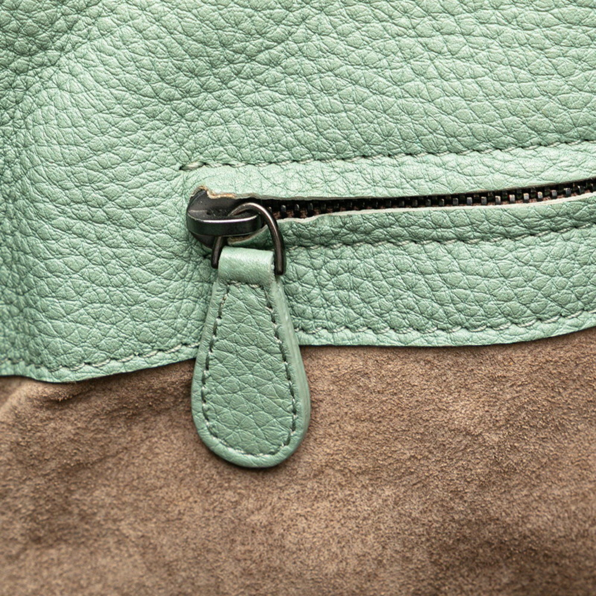 Bottega Veneta Bottega Veneta Intrecciato Roma handbag in green leather for women. Size ONE SIZE - 8 Thumbnail