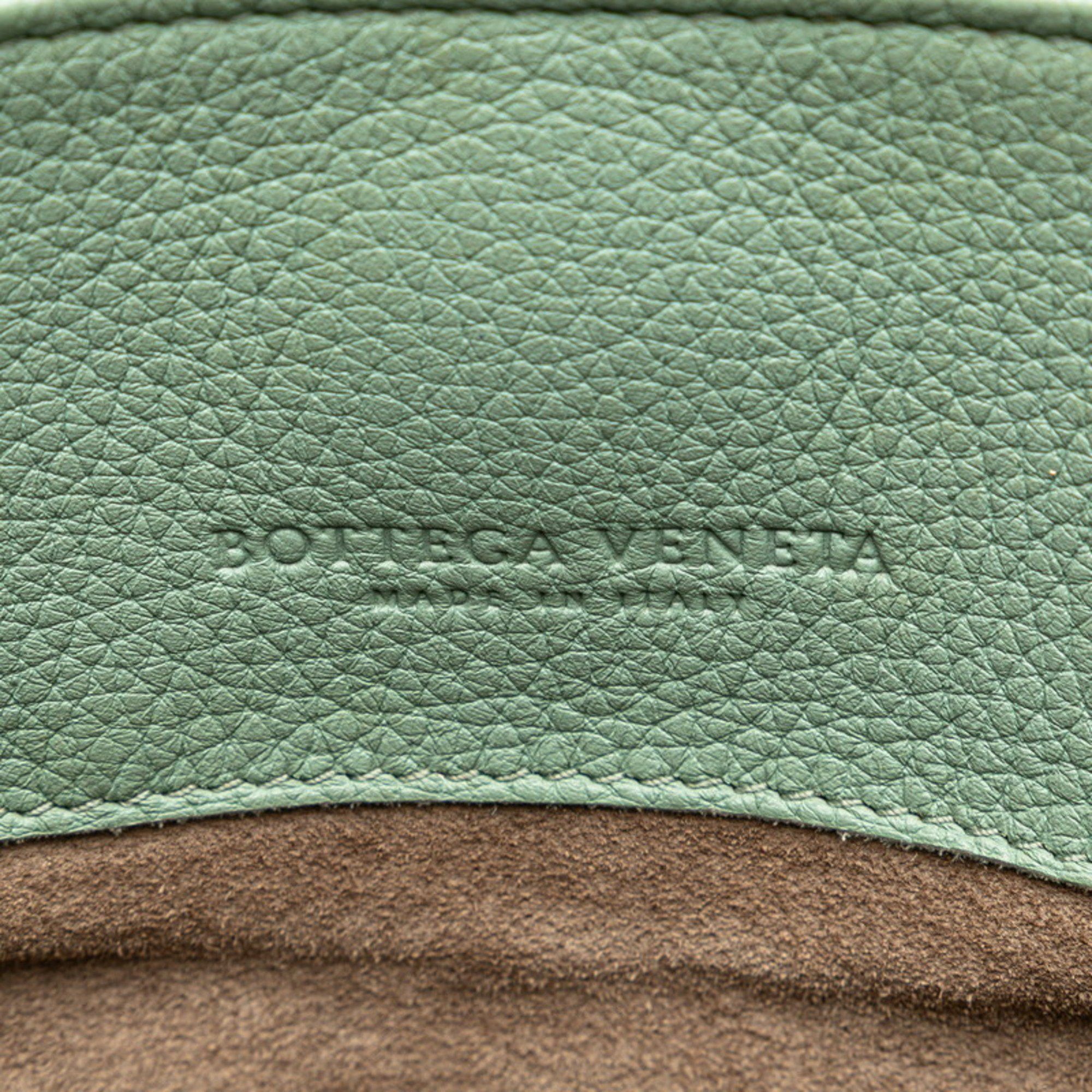 Bottega Veneta Bottega Veneta Intrecciato Roma handbag in green leather for women. Size ONE SIZE - 9 Thumbnail