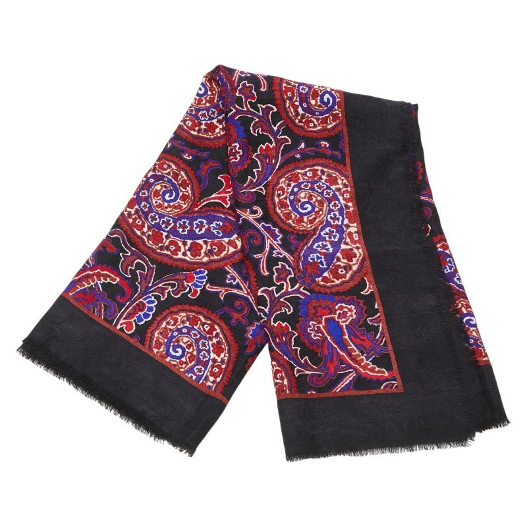 Dior Christian Dior Dior all-over print scarf in black and multicolor for women Size ONE SIZE - 2 Thumbnail