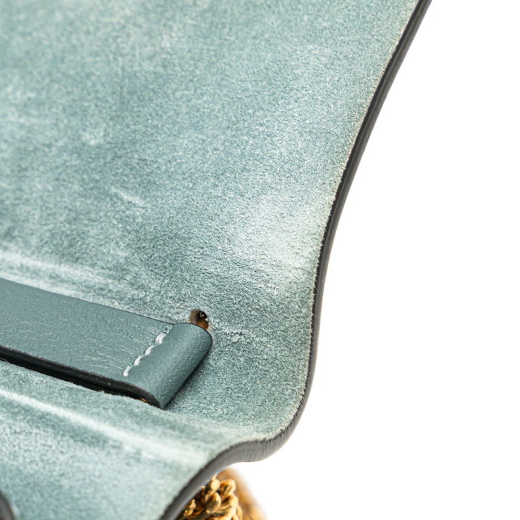 Chloe Chloé Chloe Drew Chain Shoulder Bag in Blue Leather and Suede for Women Size ONE SIZE - 5 Thumbnail
