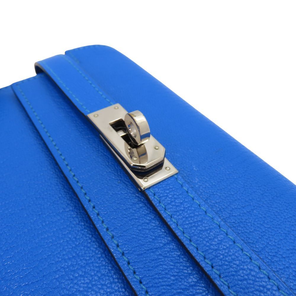 Hermes Hermes Hermes Kelly Wallet Chevre Bifold Wallet Leather Short Wallet Stamp A (2017) DUTY FREE for USA Size ONE SIZE - 5 Thumbnail