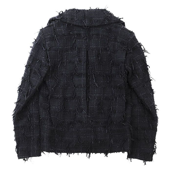 Chanel Chanel Chanel P72388 Tweed Cotton Jacket Cotton Outerwear P72388 DUTY FREE for USA Size ONE SIZE - 17 Thumbnail