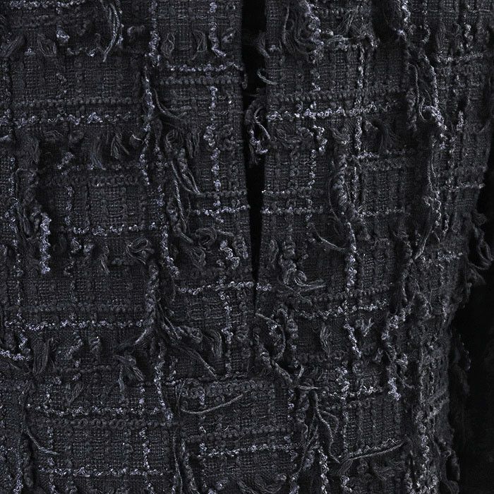 Chanel Chanel Chanel P72388 Tweed Cotton Jacket Cotton Outerwear P72388 DUTY FREE for USA Size ONE SIZE - 19 Thumbnail