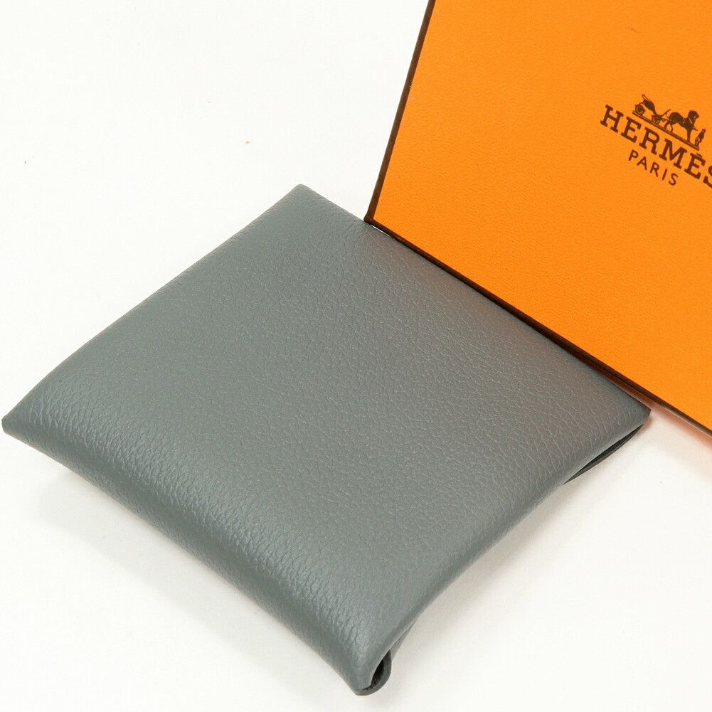Hermes Hermes Hermes Bastia Evercolor Coin Case Leather Coin Case W Stamp DUTY FREE for USA Size ONE SIZE - 2 Thumbnail