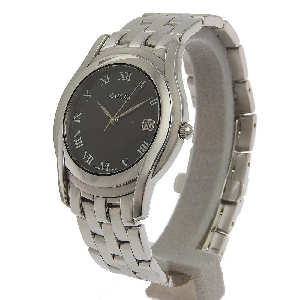 Gucci Gucci Gucci 5500M Stainless Steel Watch Metal Quartz 5500M DUTY FREE for USA Size ONE SIZE - 2 Thumbnail
