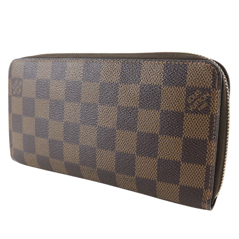 Louis Vuitton Louis Vuitton Louis Vuitton Zippy Wallet Damier Wallet Canvas Long Wallet N60015 DUTY FREE for USA Size ONE SIZE - 2 Thumbnail