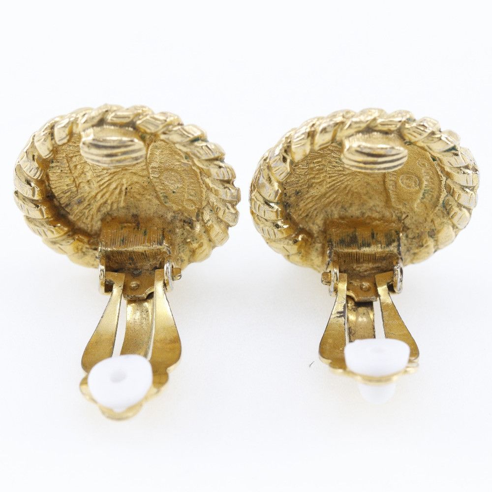 Chanel Chanel Chanel Coco Mark Earrings Metal Earrings DUTY FREE for USA Size ONE SIZE - 4 Thumbnail