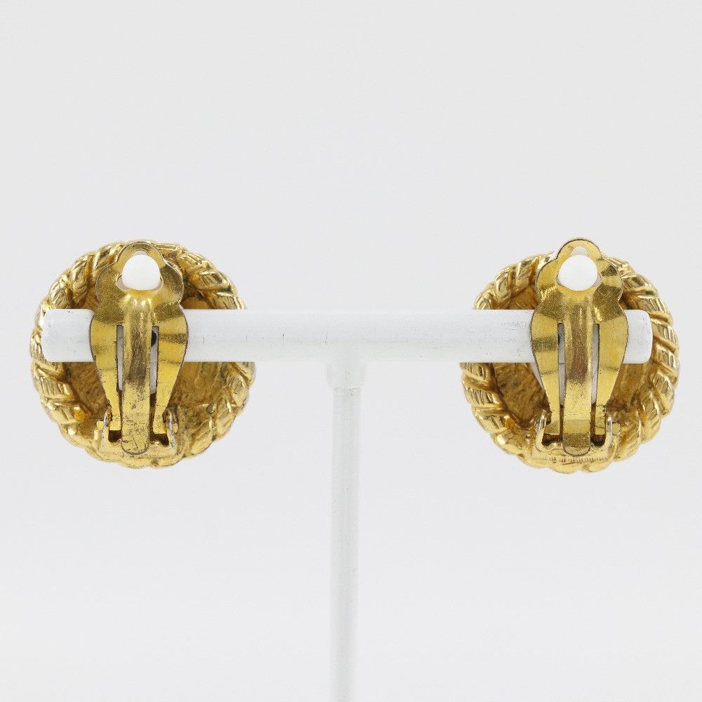 Chanel Chanel Chanel Coco Mark Earrings Metal Earrings DUTY FREE for USA Size ONE SIZE - 3 Thumbnail